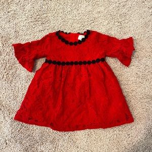 Kate Spade 18 Month Red Holiday Dress